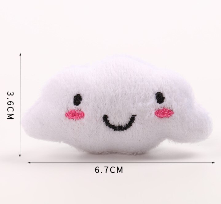 Katteleker mini kattemynte myke leker assortert design kjøp 3 eller 10 elementer til å få 30% eller 40%  rabatt på det totale kjøkjæledyr: Hvit himmel