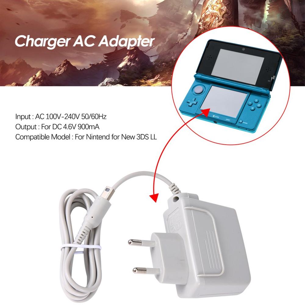 EU Charger AC Adapter for Nintend for 3DS XL LL for DSi DSi XL 2DS 3DS 3DS XL