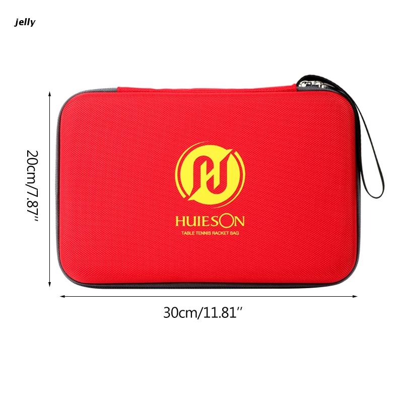 448C Table Tennis Racket Case, Zipper Enclosure Racket Table Tennis Racket Hard Case