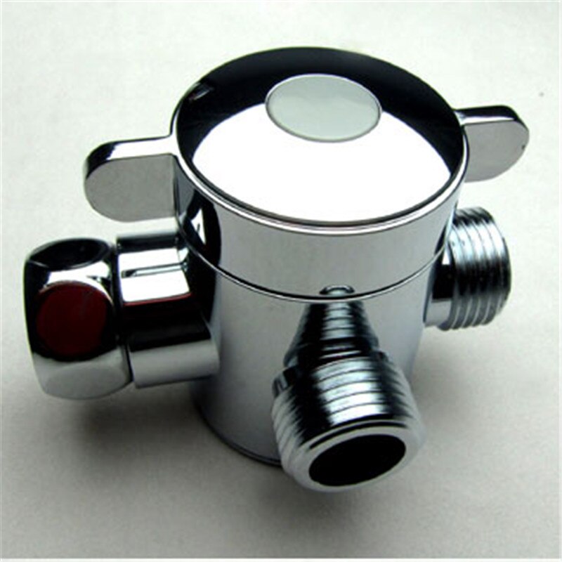 ABS 3 Wege-umschaltventil Wasserabscheider Dusche T Einstellbare Duschkopf Umschaltventil Schlecht-accessoires