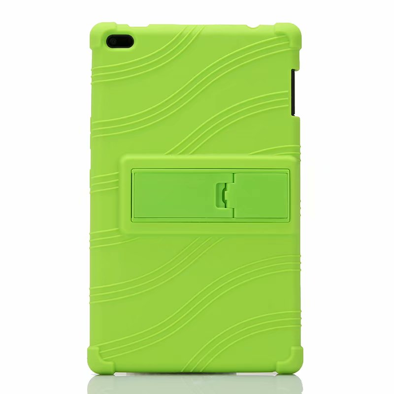 Funda protectora de silicona para Lenovo Tab 4, 8, Tab4 8,0 TB-8504, TB-8504F, 8504X, 8504I, 8504N, 8504L, carcasa suave: Verde