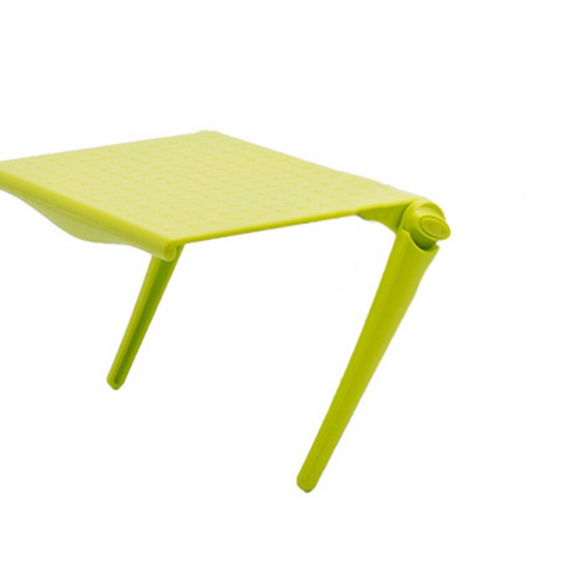 Adjustable Screen Top Shelf Innovate Computer Monitor Riser Multi-function Desktop Stand Storage Organize Tools: Greem