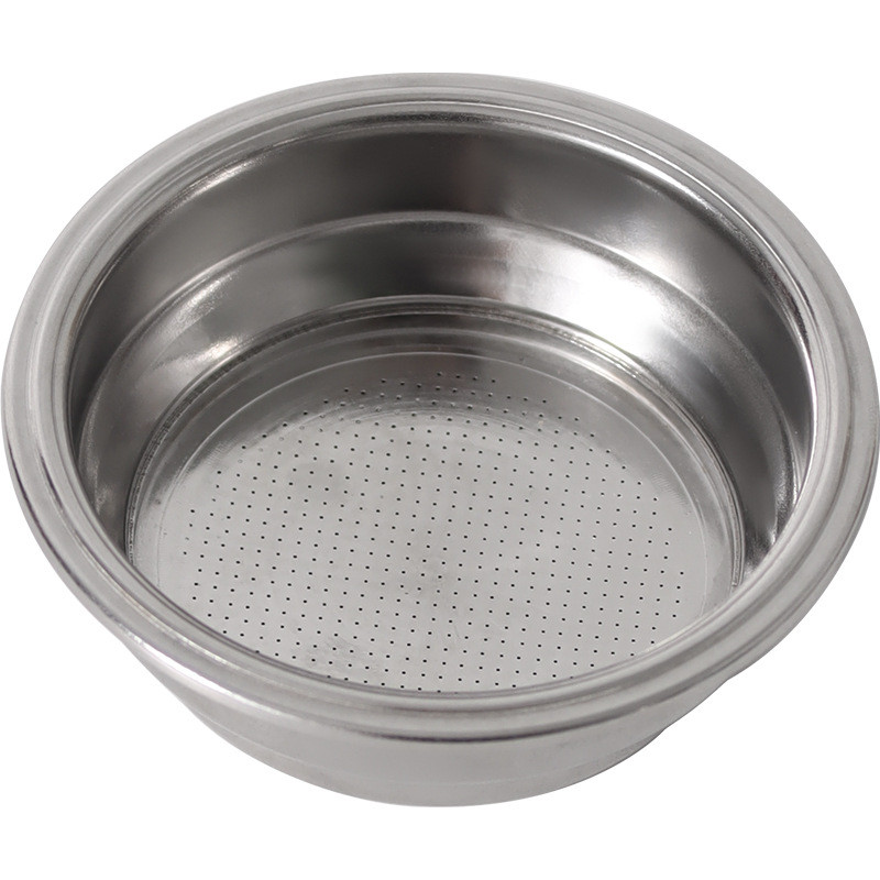 Panier de filtre à café pressurisé à 1 trou, 51MM/58MM, tasse simple/Double, adapté au porte-filtre 51mm/58mm, outil à café expresso