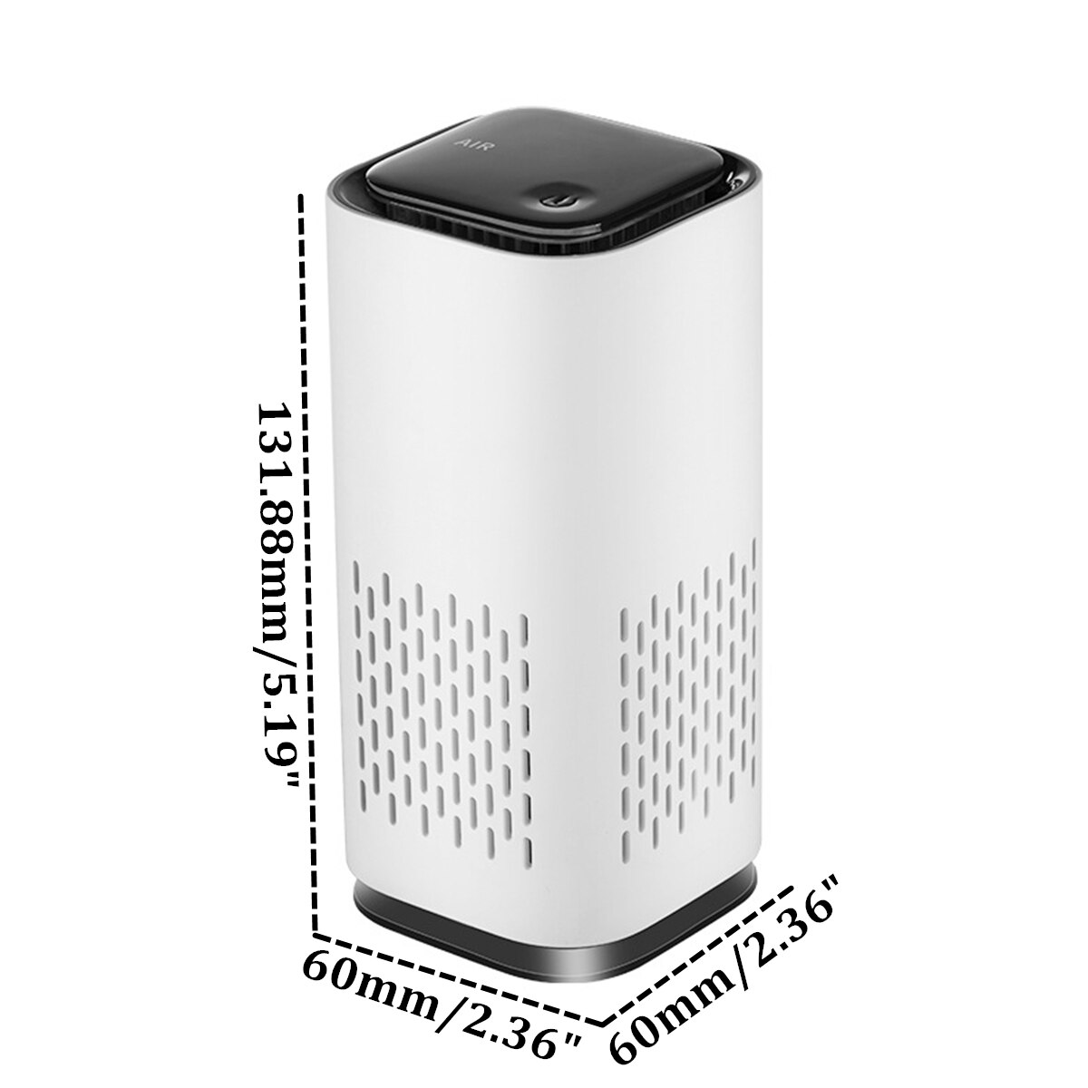 Mini Ozone Generator Deodorizer Air Purifier USB Rechargeable fridge Purifier Portable air Space Clear Odor For Office Car Room