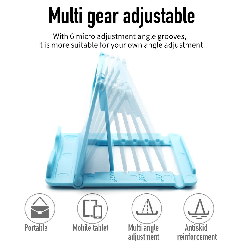 Soporte plegable Universal para teléfono móvil, montaje de escritorio para Samsung S10 Plus, Ultra Note 20, IPhone 11