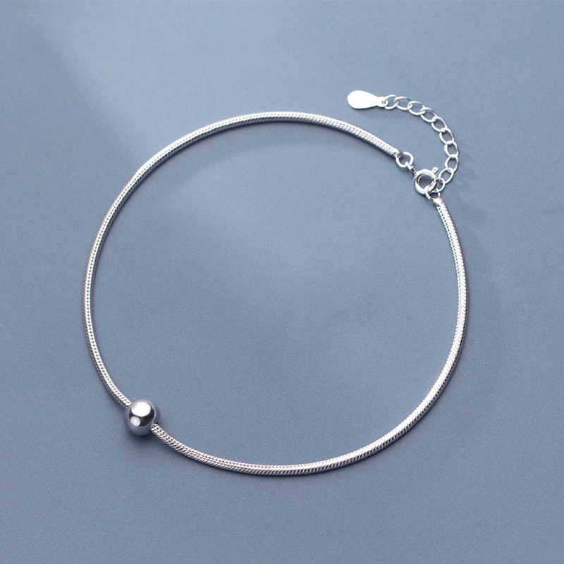 Boêmio tornozeleira 925 jóias de prata minimalismo tornozelo pulseira cheville vintage pé jóias encantos perna pulseira tornozeleiras para mulher