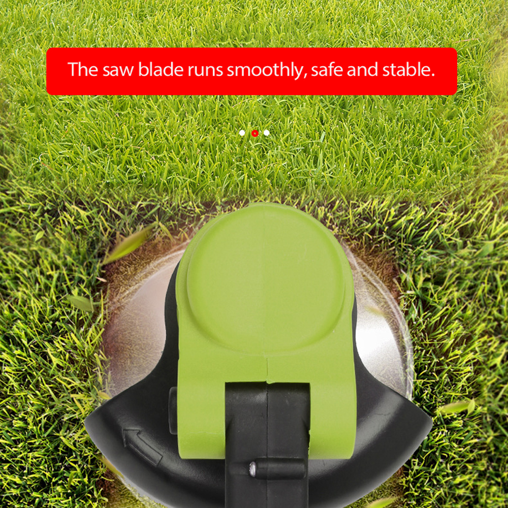 Electric Lawn Mower Agricultural Cordless Weeder 24V Lithium Battery Portable Garden Pruning Tool Grass Trimmer Brush Cutter