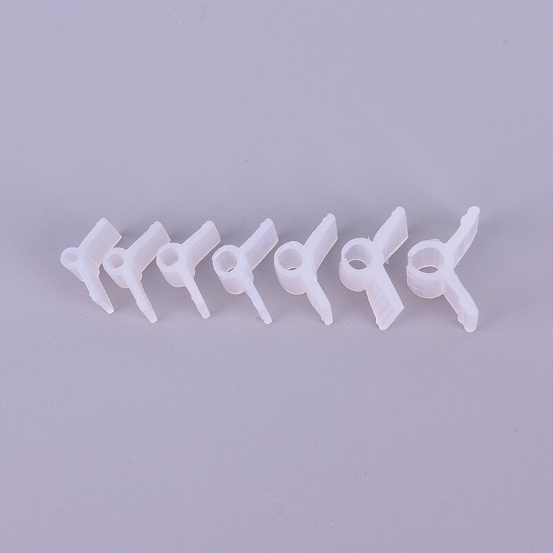 Fixador de plástico para mudas, peças/pacotes, prendedor de galhos enxertados, plantas, flores, jardim, ferramenta de jardim