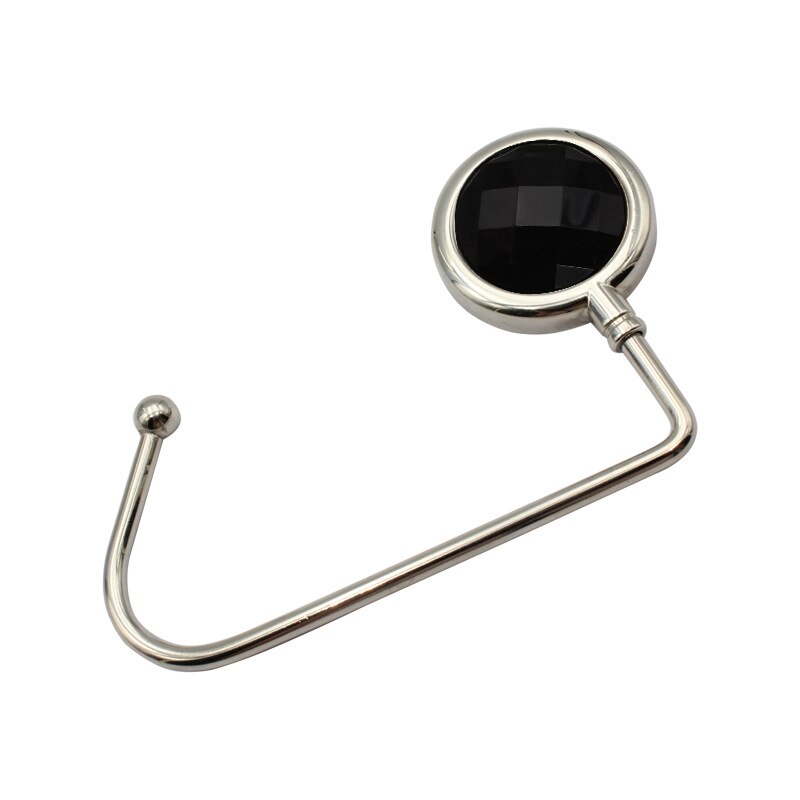 Cintre pratique de Table en alliage de Zinc, décoratif léger, multifonction, pour la maison, crochet antidérapant permettant de gagner de l'espace, droit: 0005