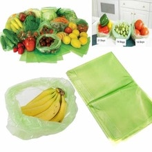 20 Stks/zak Opbergzakken Voedsel Verse Greenbags Produceren Fruit Keuken Supply Gadget
