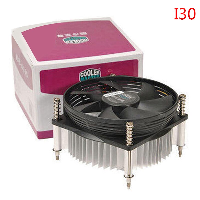 Cooler Master Mini Cpu Cooler Radiator 95Mm Silent Fan For INTEL 478/775/115X: Lavender