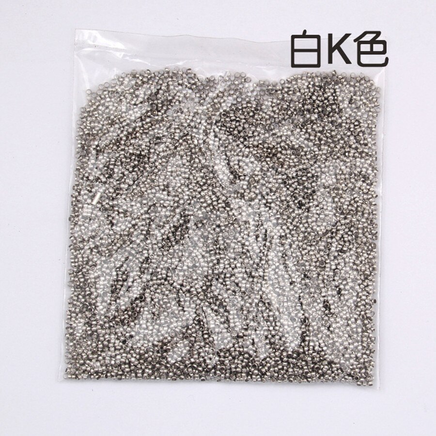 500pcs 2.5mm Stainless Steel Round Beads Crimp End Bead For Diy Jewelry Findings And Components rhodium silver