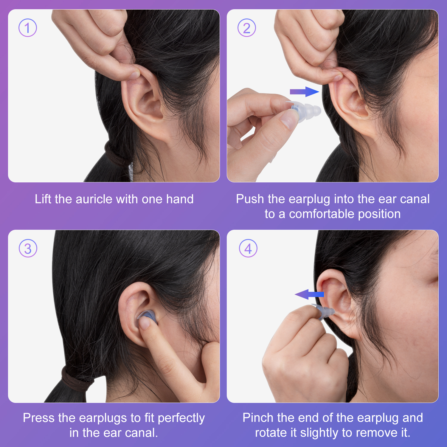 Bee SE14 haute fidélité musicien filtre bouchons d'oreilles Silicone réduction du bruit annulation Protection auditive bouchons d'oreille