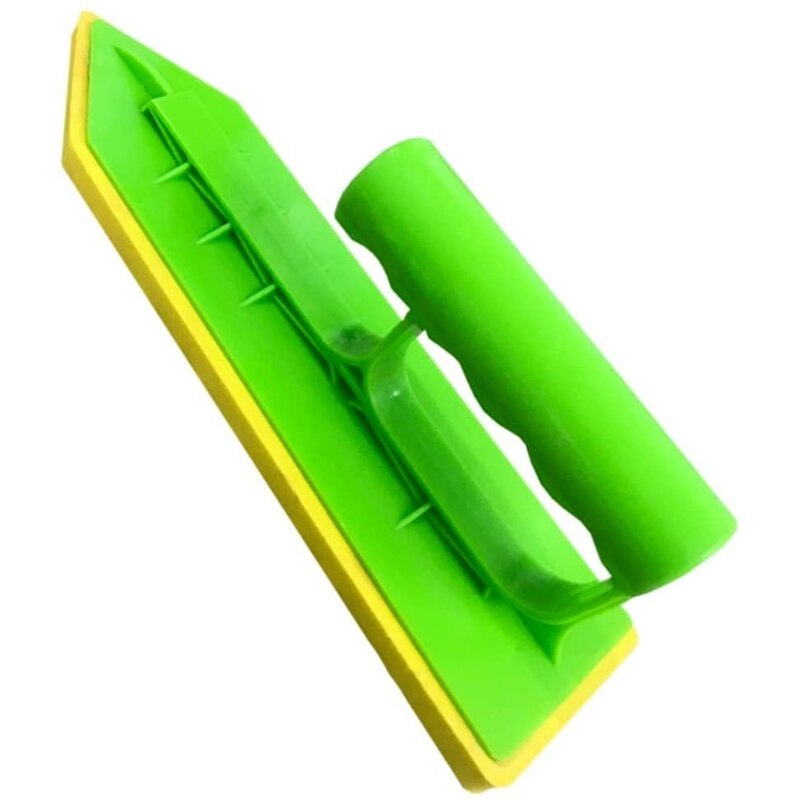 N0HB Useful Builders Masons Sponge Trowel Cost-effective Tile Caulking Masonry Hand Trowels 22.9cm/9.02'' Bricklayer Tool