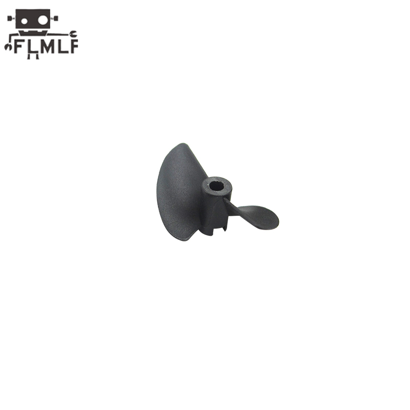 Hélice marina de dos aspas Rc, paleta de nailon P40 * D27 30 32 35 38 40 45 47mm, hélices de 3,17mm, 4mm de paso para piezas de barcos RC DIY