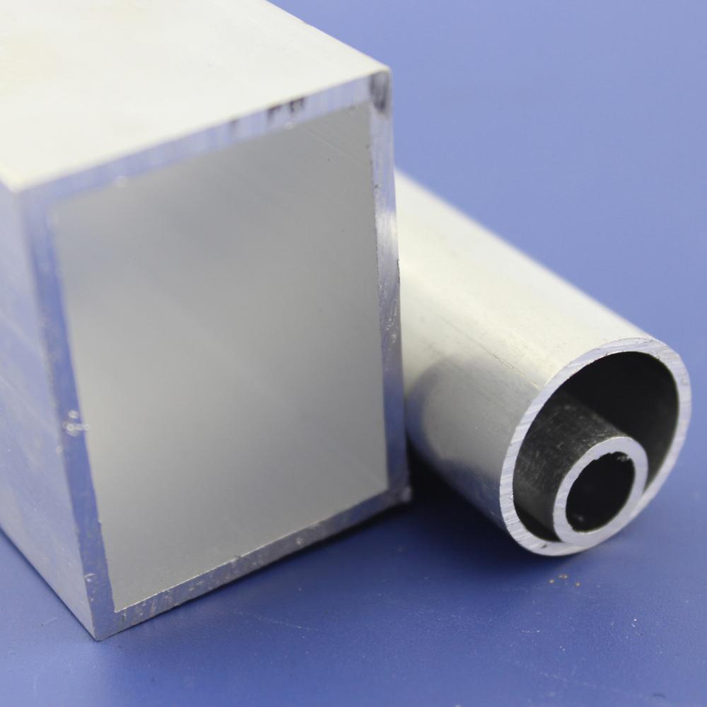 6063 runda aluminiumrör gör-det-själv-modell monteringsmaterial runda aluminiumlegeringsrör ihåligt rör 1 meter gör-det-själv metallstav