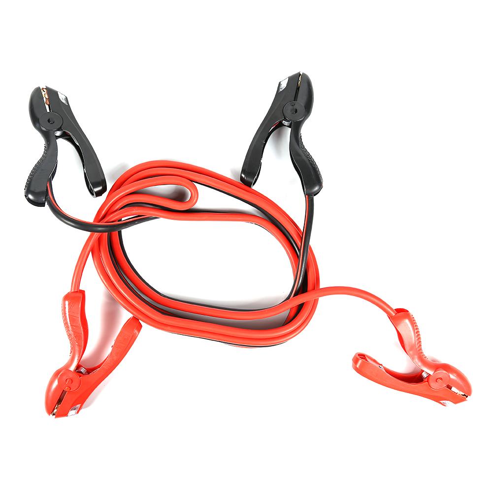 10ft 2000A Battery Booster Jump Starter Cables Crocodile Clip 12V Copper Practical and Durable Car Truck Battery Charging Cables