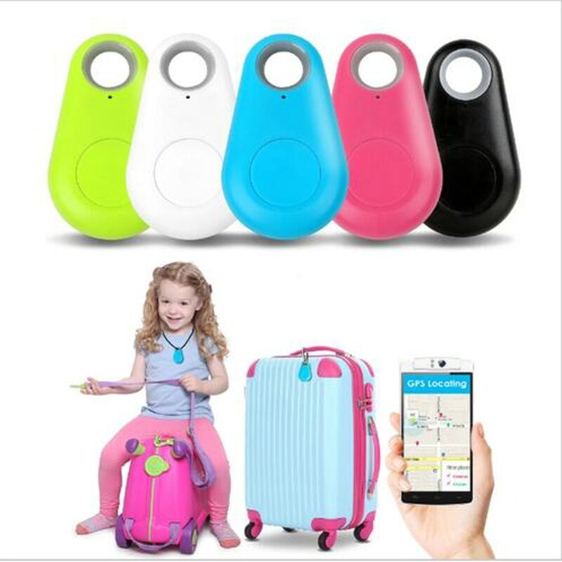Dehyaton 4 unids/lote Anti-perdido rastreador inteligente con Bluetooth niño cartera clave buscador de localizador GPS, alarma de coche perdido recordatorio