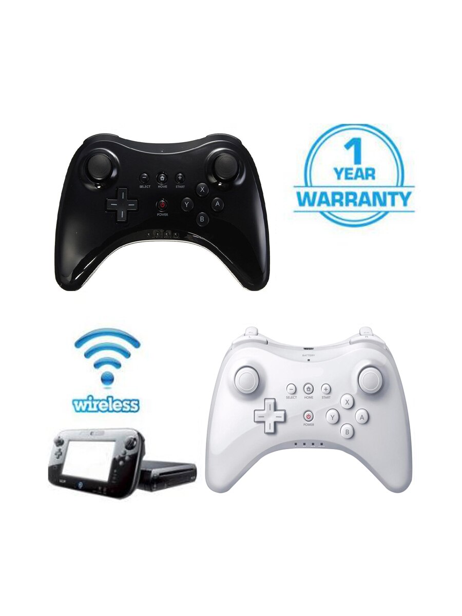 Mando inalámbrico Bluetooth para Nintendo wii U Pro, mando analógico Dual USB clásico para wii U Pro