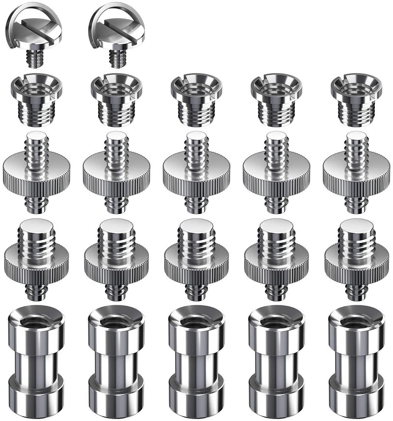 Camera Statief Schroef Mount Converter Adapter Voor Camera Camcorder Statief Monopod Light Stand Schouder Rig