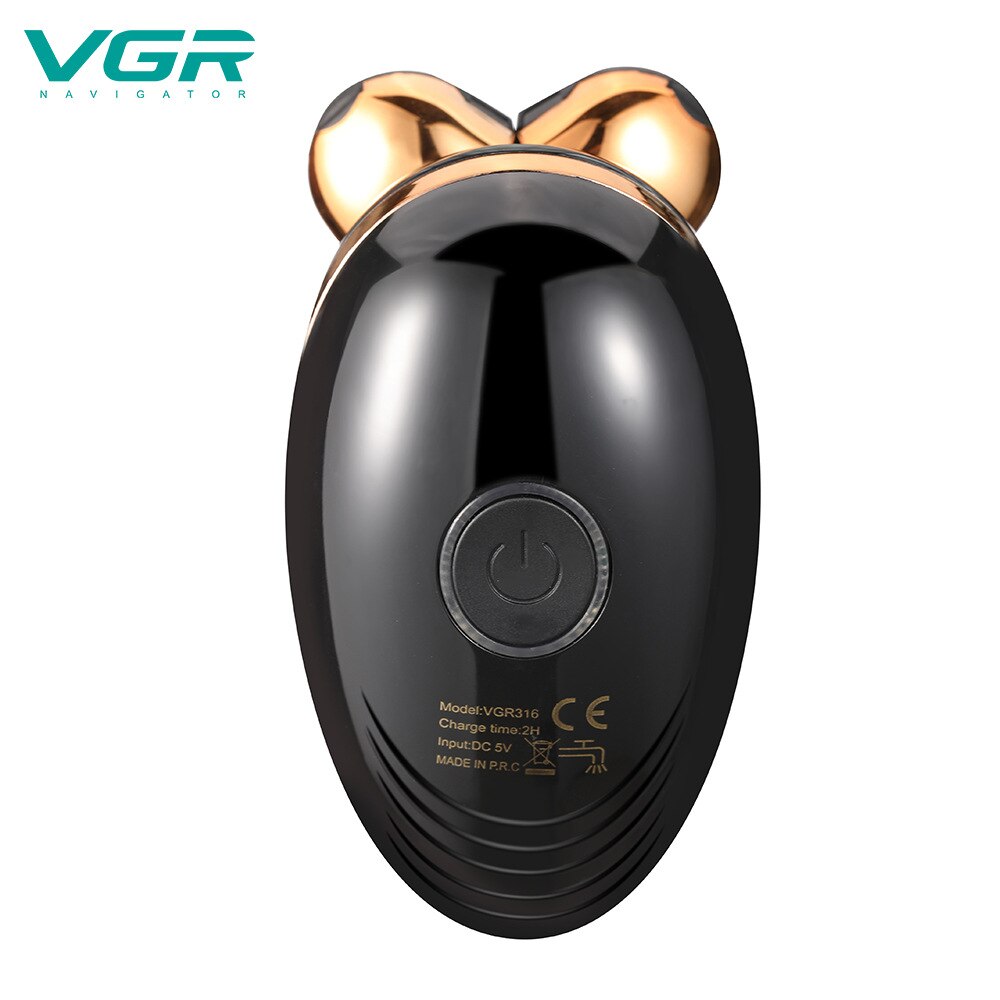 VGR Style rasoir électrique 5-en-1 multi-fonctionnel rasoir hommes coiffeurs lavage cristal liquide affichage numérique 316