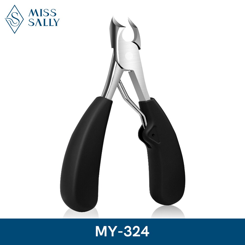 Miss Sally Thick Nail Clippers Toenail Nipper Pedicure Cutter for Hard Nail Trimmer Plier Powerful Manicure Tools: Default Title