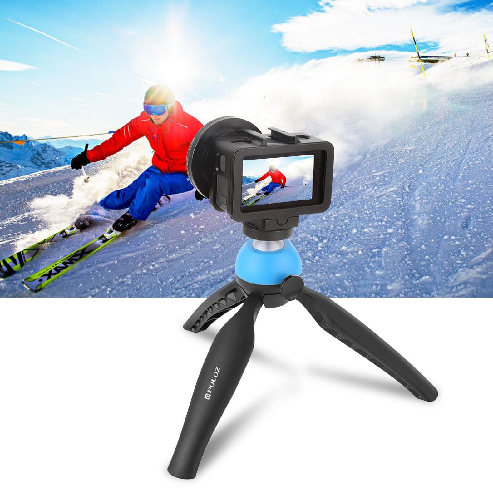 PULUZ Custodia Borsette CNC in Lega di Alluminio di Protezione gabbia Caso con 52 millimetri UV lente per DJI Osmo Accessori Macchina Fotografica di Azione r25