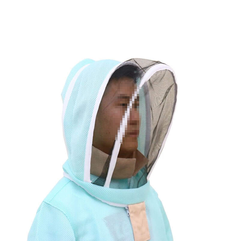Traje de apicultura para apicultor equipo cielo azul aire acondicionado ropa protectora colmena transpirable Anti abeja