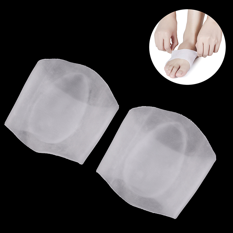 Gel de silicona Plantillas ortopédicas pie plano arco soporte corrección y cuidado de Pies Ortopedik Tabanlik Plantillas Para Los Pies