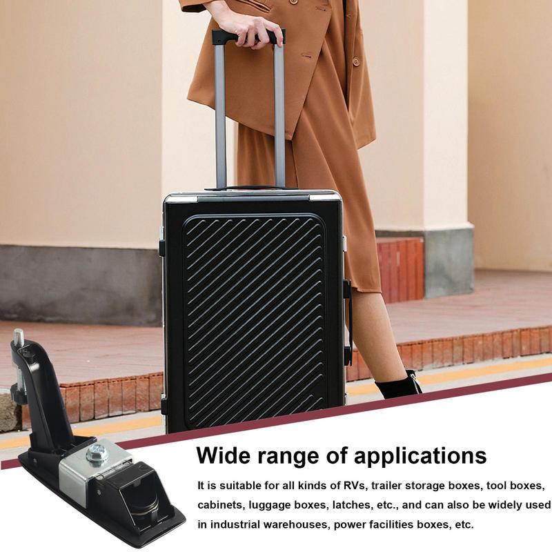 Travel Trailer Door Lock High Strength Compression Latch RV Drawer Latch Sturdy Trailer Latch Lock Trailer Door Latch For