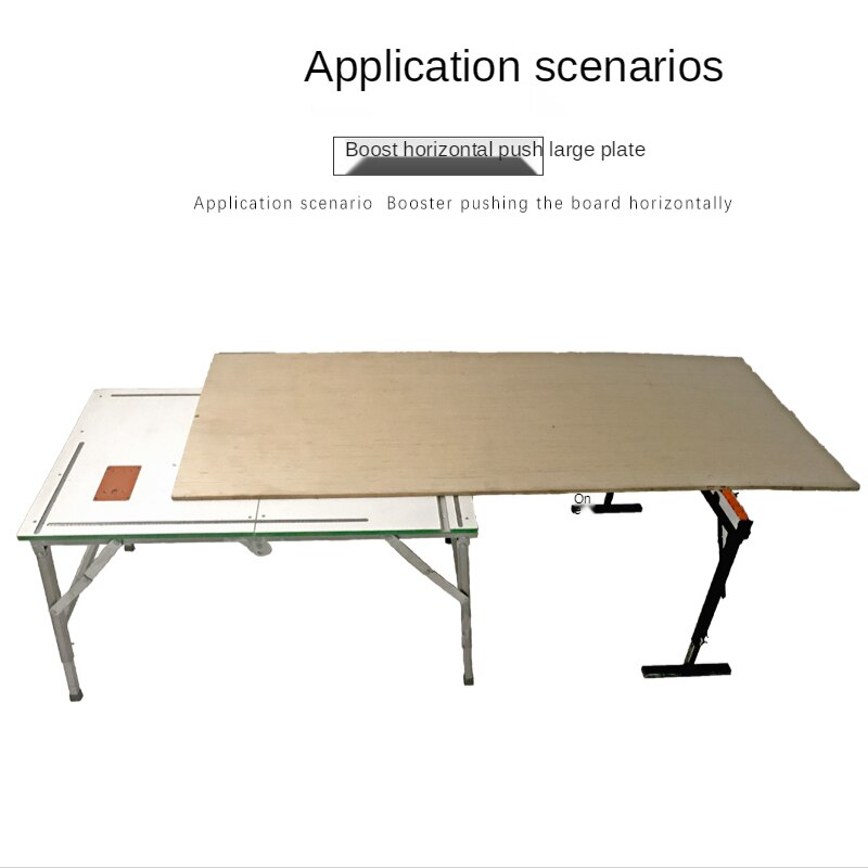 Houtbewerking Rolwagen Zag Tafel Speciale Kleine Zaag Tafel Accessoires Multifunctionele Auxiliary Booster Katrol Beugel