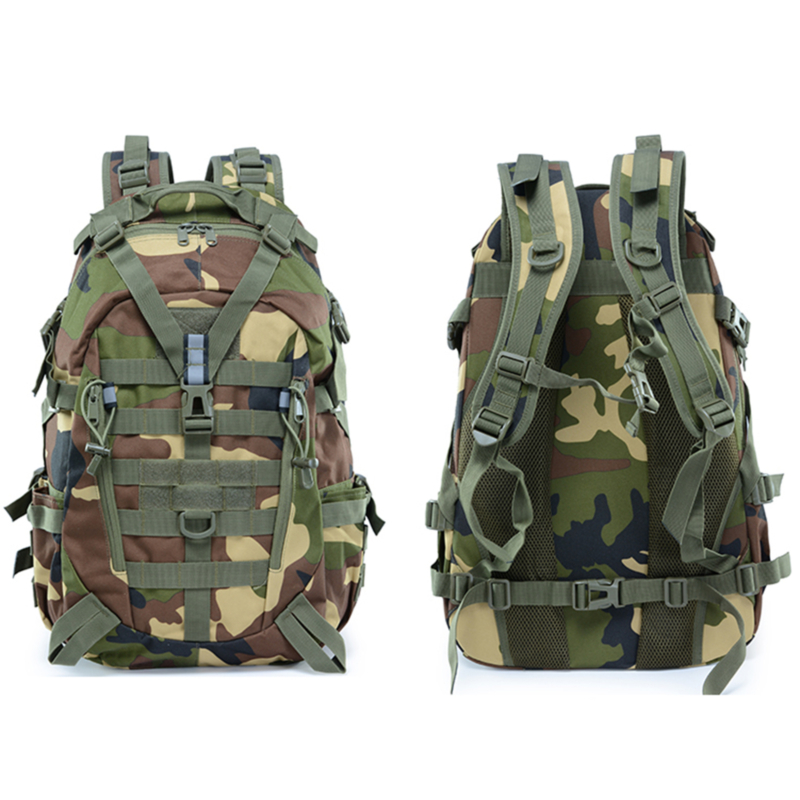 Canvas Camouflage Softback Backpack Large Hiking Climbing Backpacks For Men And Women Sports Bags Camping Travel Rucksack: style6