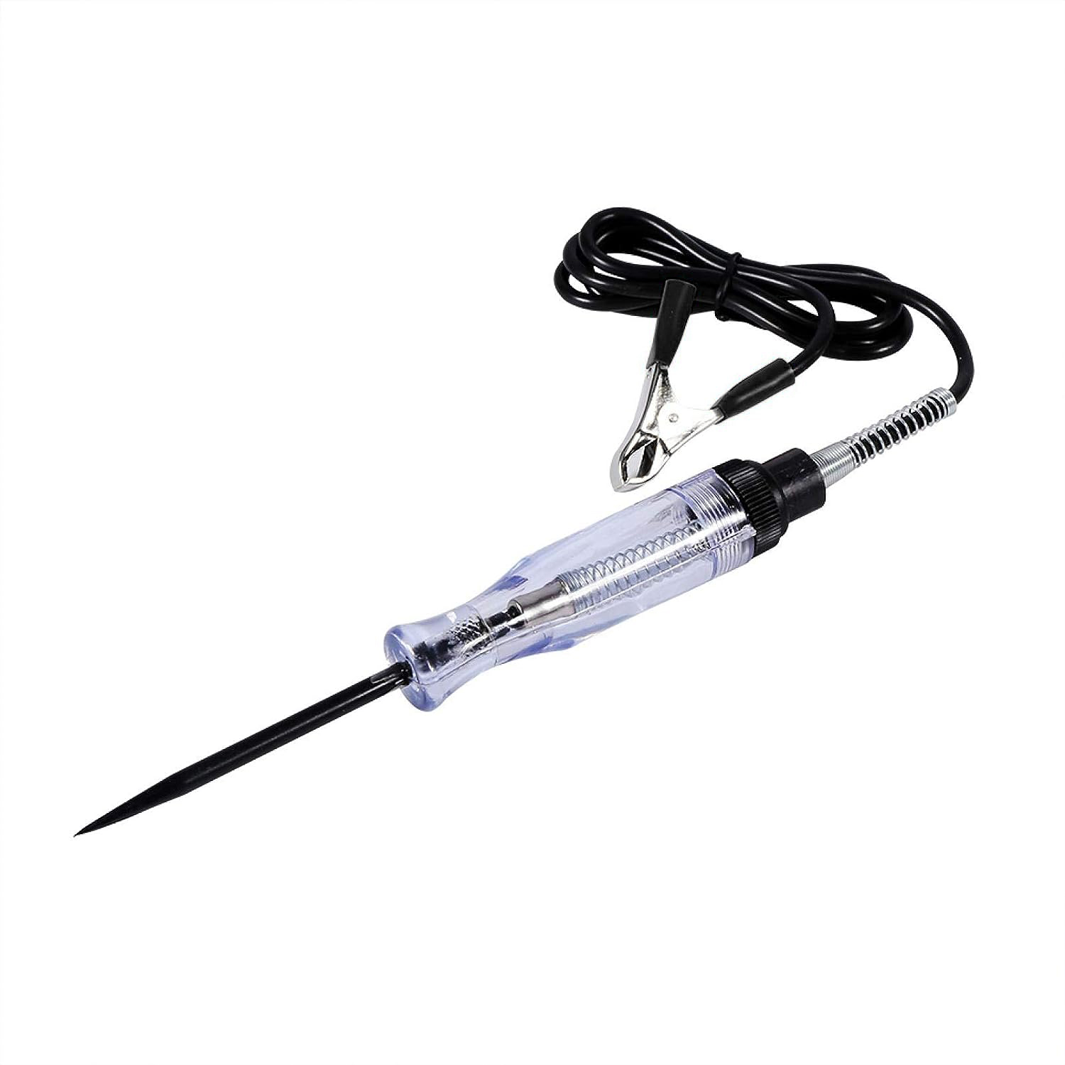 diagnostizieren Prüfung Werkzeuge Auto Schaltkreis-Tester Auto Automobil Licht Sonde Stift DC 6V 12V 24V Prüfung Automobil motorrad Zubehör ﻿: Weiß