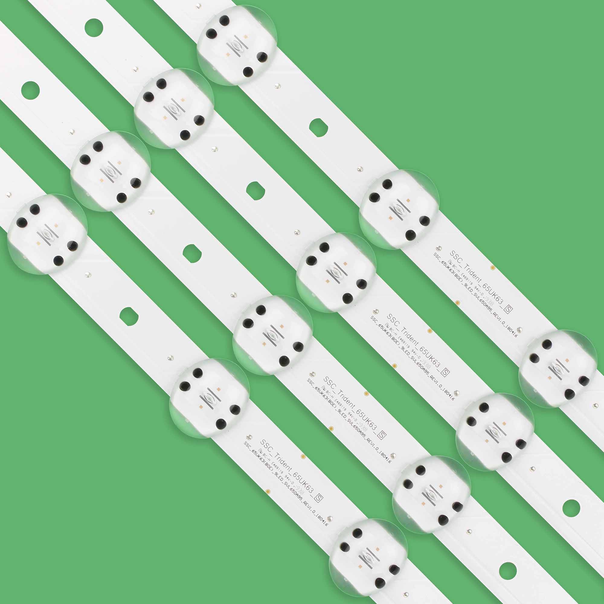 4 PCS LED Backlight Strip for LG 65UK6470PLC 65UK6300 65UK6400PLF 65uk6300PLB 65UK6300PUE EAV64013801 EAV64013802 EAV63993002