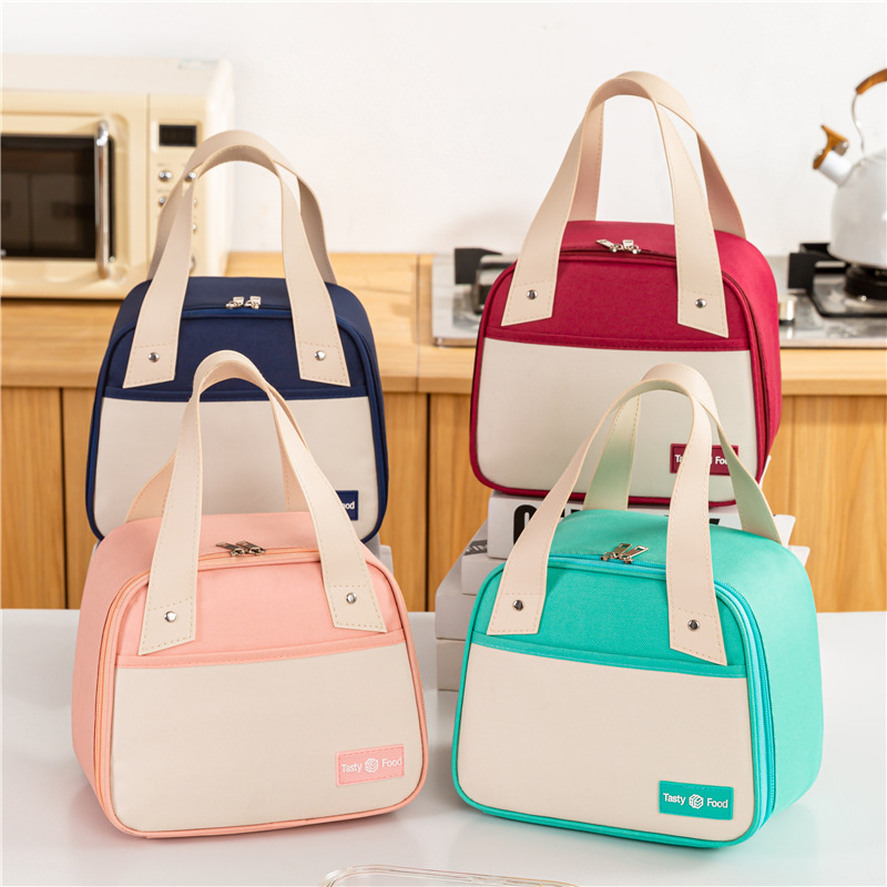 Portable Fridge Thermal Bag for Lunch Box Food Fresh Cooler Picnic Pouch Waterproof Office Student Insulated Dinner Bags