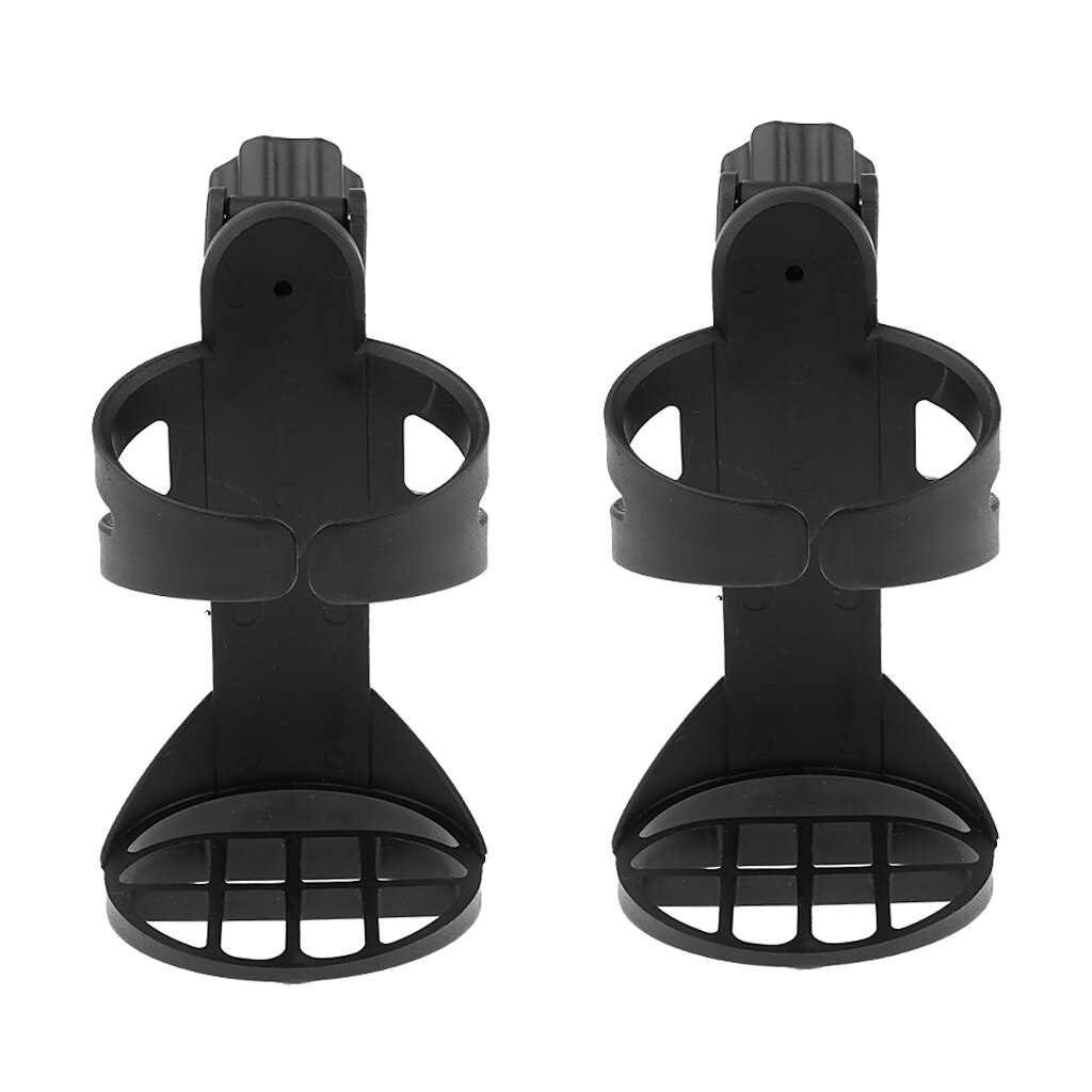 2 stk clip-on kopholder til /kørestol/rollator ældre uden spild