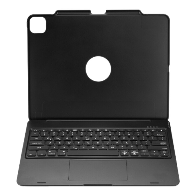 F129ts 12.9- tablet bluetooth toetsenbord voor ipad pro verwijderbare bluetooth toetsenbordhoes met touchpad: Default Title