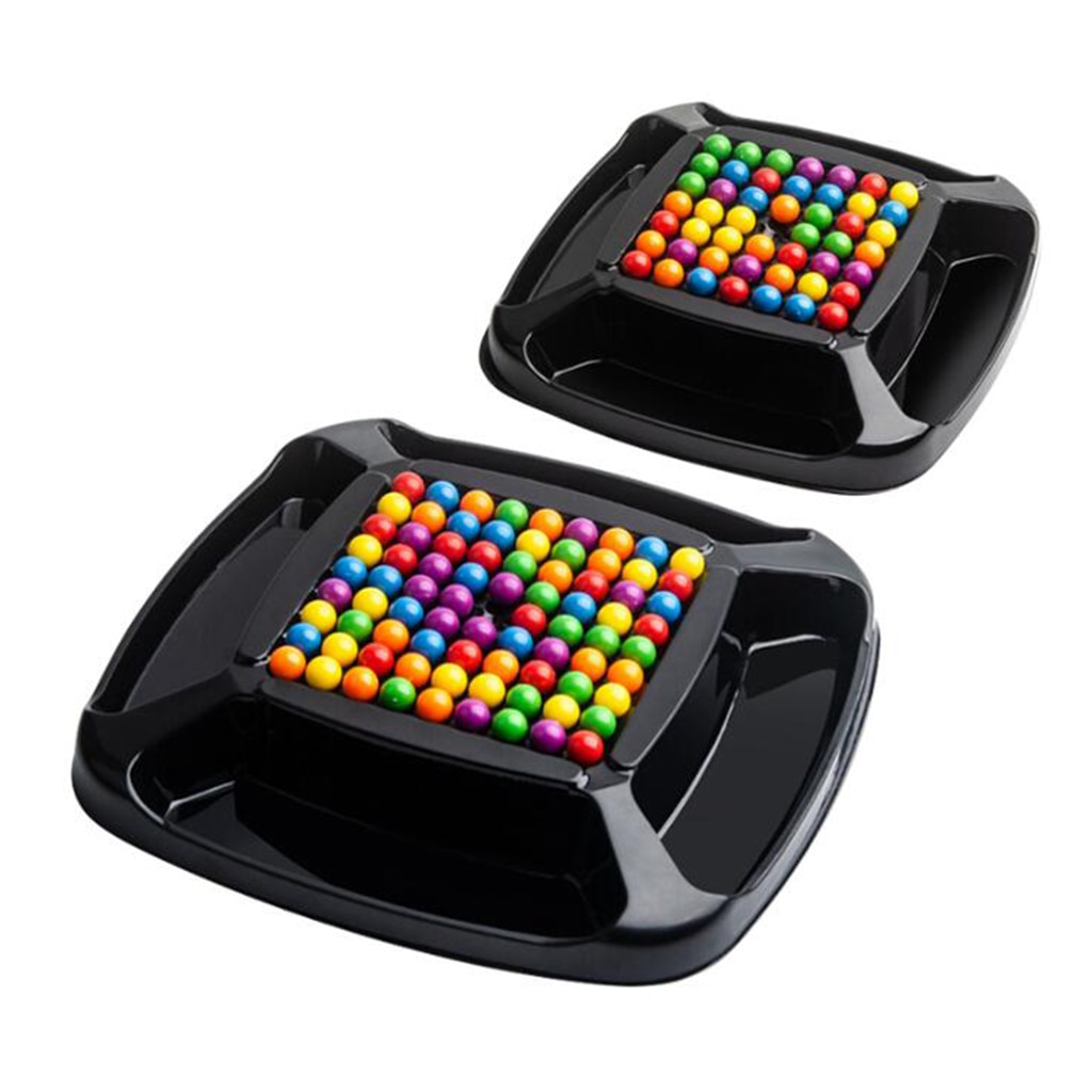 Kleurrijke Regenboog Kralen Speelgoed Kleur Matching Puzzel Multi-Persoon Interactie
