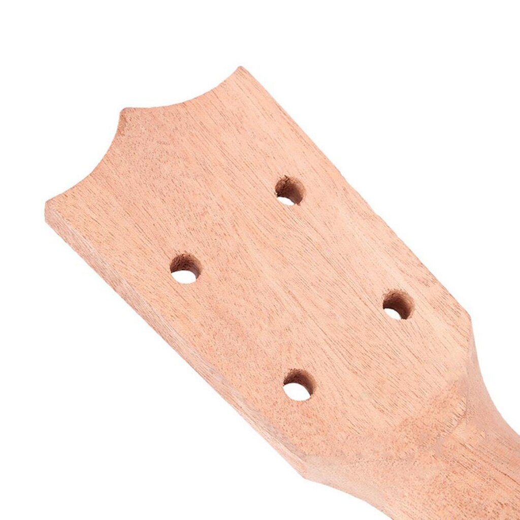 Okoume 21 23 26 inch Ukulele Neck and Fretboard Rosewood Ukulele Parts Diy Making Supplies Luthier Tool Building
