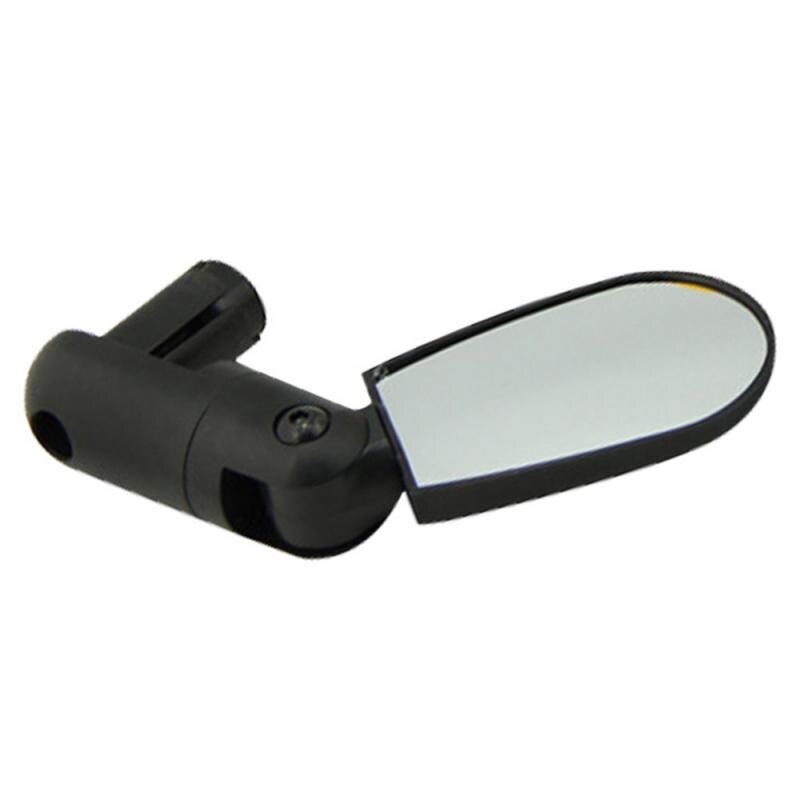 Bike Rearview Mirror Bicycle Accessories Cycling Road Mountain Bike Handlebar Wide Angle Rear Rotate View Mirrors 1pcs: black