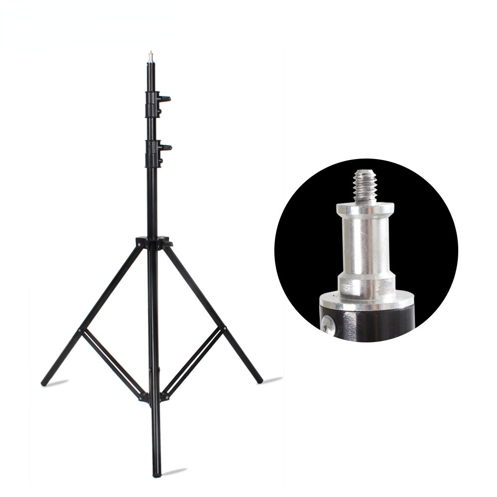 Godox 280cm 2,8 m schwer Pflicht Video Studio Licht Stativ Unterstützung Stehen Für Softbox Lampe Halfter LED Licht Blitz mit 1/4 "Schraube