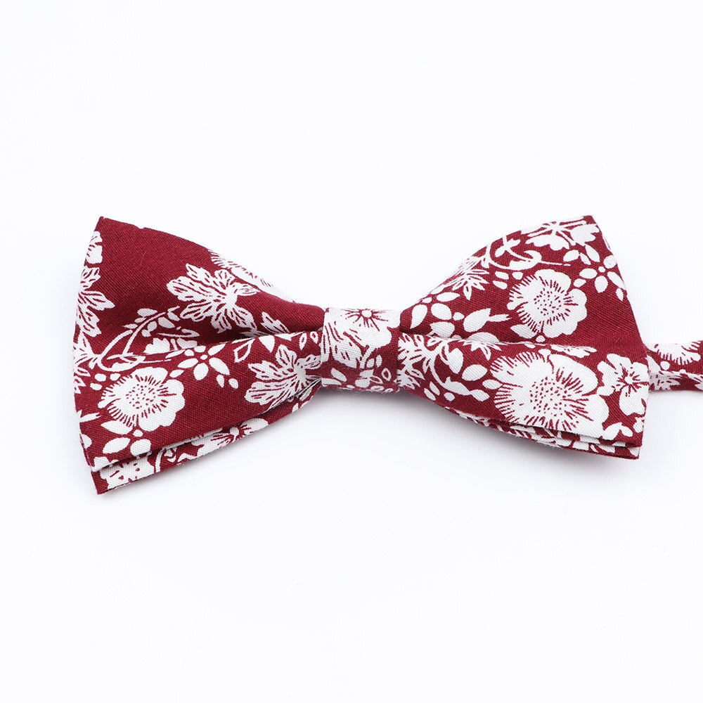 Kleurrijke Bloemen Strikjes Mode Katoen Print Bowtie Stropdassen Voor Mannen Wedding Party Pakken Gravata Vlinder Sjaaldassen