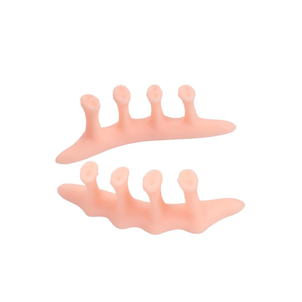 1 Pair Toe Separator Toe Foot Care Pad Corrective Insole Hallux Valgus Bunion Tool Finger Toe Separator