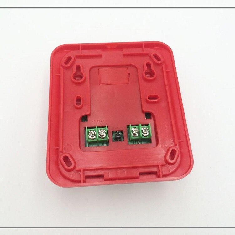 2pcs/Lot CJ-SS109 24V Fire Alarm Siren Strob Siren For Fire Alarm System With Sound and Light Flash