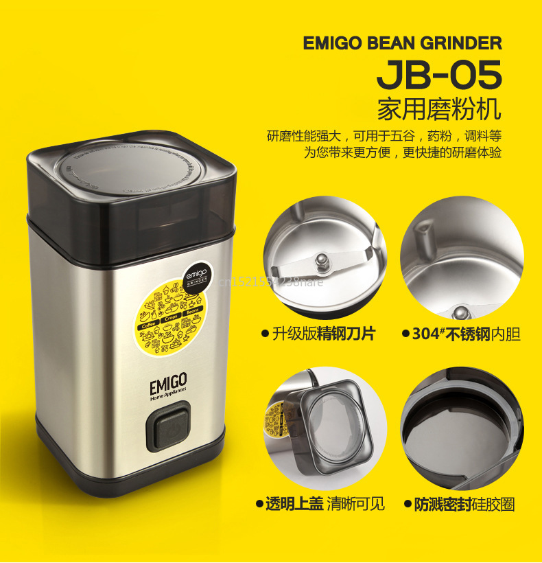 220ml Coffee Grinders Blender Machine Cafetera Maker Espresso Cafetera Bean Kahve Makineleri Roaster kitchen Mixer