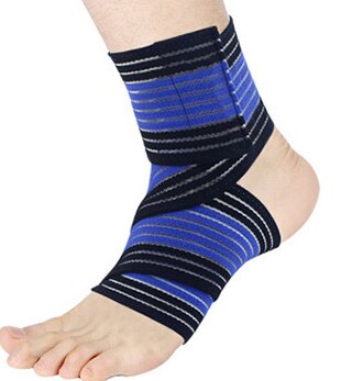 1pc70cm Enkel Ondersteuning Spiraalvormig Gewikkelde Bandage Volleybal Basketbal Enkel Orotection Verstelbare Elastische Bands Sport Veiligheid Brace: Multi / 70cm
