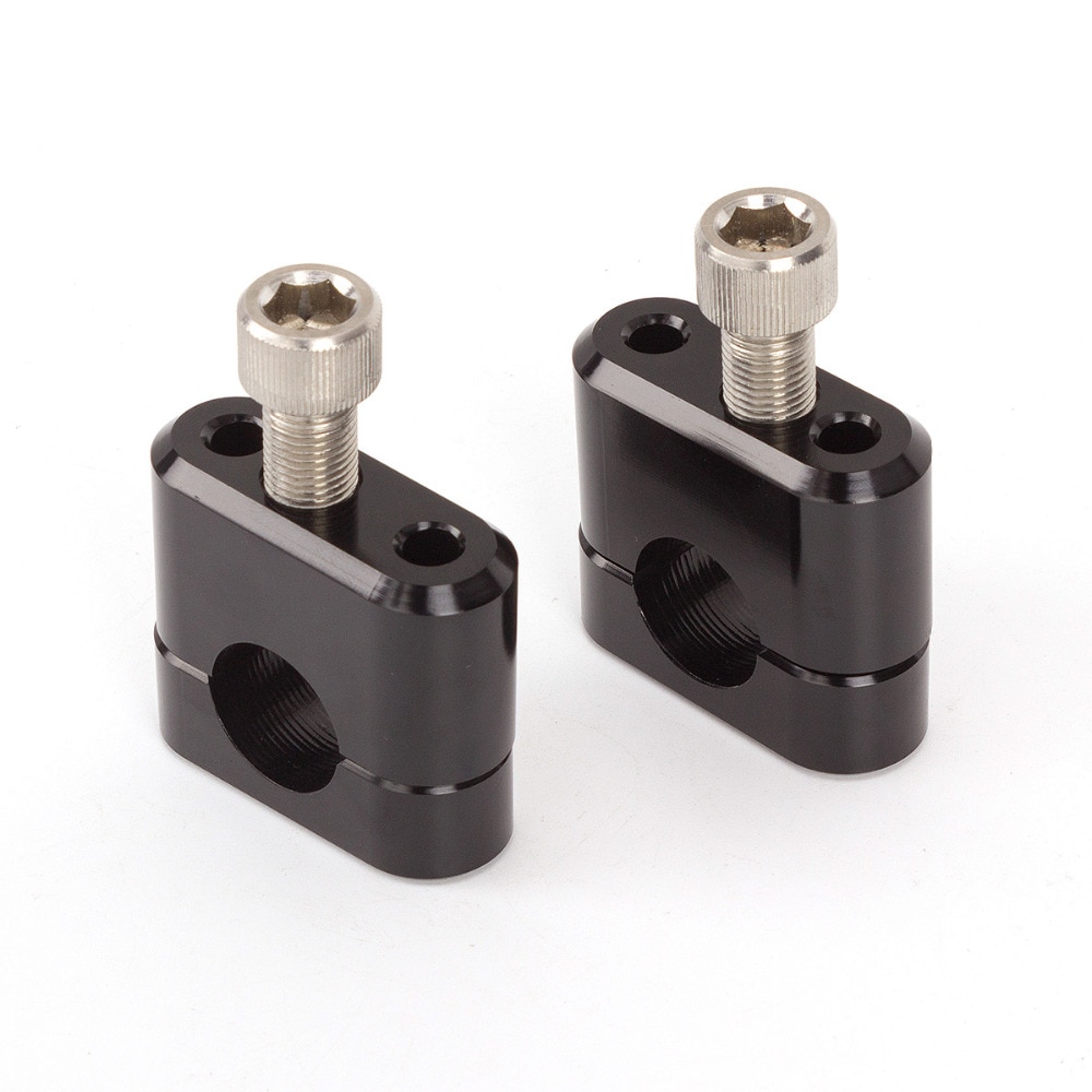 CNC Off road Motorcycle Bar Clamps Handlebar risers Adapter for 7/8" 1-1/8 Pit Dirt motorbike bar Clamps