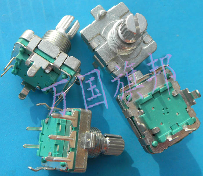 . Rotary encoder EC16 15mm ronde as digitale potentiometer schakelaar