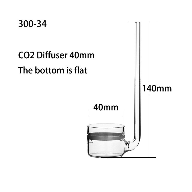 VIV ADA CO2 System Diffuser Bubble Counter for Plant Aquarium Fish Tank: 300-34