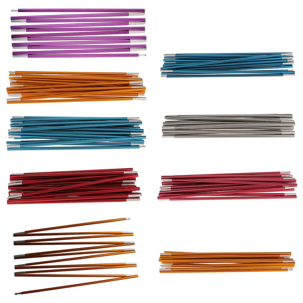 Outdoor Backpacking Aluminium Alloy Awning Tent Poles Bar Travel Camping Hiking Picnic Tents Accessories